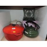 Le Creuset Casserole, Kettle etc