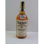 Bottle of Teachers Whisky