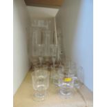 Bormioli Italian Decanter and Glasses