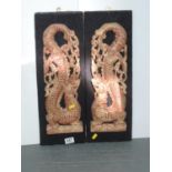 Carved Treen Wall Hanging