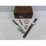 Jewellery Box and Contents - Watches