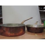 2x Copper Pans