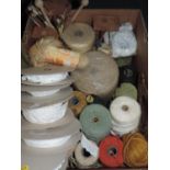 Box of Jute Twine Braid etc