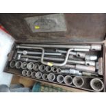 Tool Box and Contents - Socket Set etc