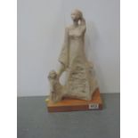 1978 Austin Prodins Statue - Mother and Child