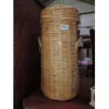 Wicker Lidded Basket