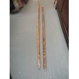 2x Lengths of Bamboo