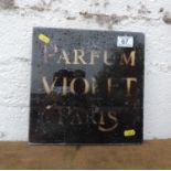 Glass Sign - Parfum