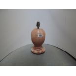 Soapstone Lamp Base