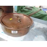 Copper Pan with Lid