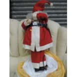 Electric Father Christmas Figure