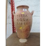 Terracotta Olive Pot