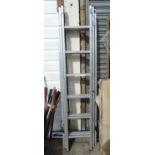 Triple Extending Aluminium Ladders