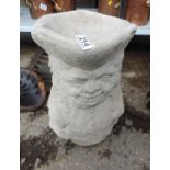 Concrete Garden Planter in the form of a Character Jug