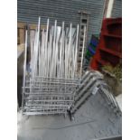 Quantity of Commercial Catering Chopping Board Racks