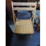 Lightwood Folding Chair