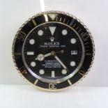 Rolex Dealer Display Clock to Replicate Oyster Perpetual Submariner