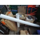 Quantity of Under Floor Heating Piping and Various Ducting etc