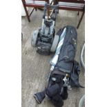 Golf Bag, Clubs and Trolley