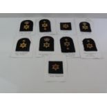 Royal Navy Embroidered Badges