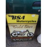 Metal Sign - BSA