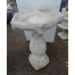 Concrete Garden Bird Bath