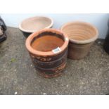 3x Garden Planters