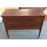 Edwardian Mahogany Washstand