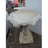 Concrete Garden Bird Bath