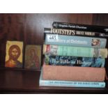 Quantity of Ecclesiastical Hardback Books and Icons