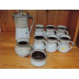 Studio Pottery Coffee Set