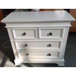 Two over Two Chest of Drawers - To Match Previous Lot