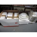 Quantity of White Commercial Crockery - Royal Genware