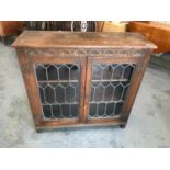 Leaded Glazed Bookcase