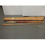 Pool Cue in Case