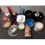 Quantity of Dog and Cat Accessories- Bowls Toys Leads Toothpaste etc