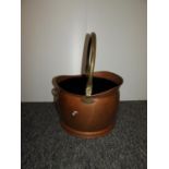 Copper Coal Scuttle