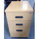 Modern Three Drawer Office Cabinet