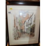 Signed Framed Watercolour