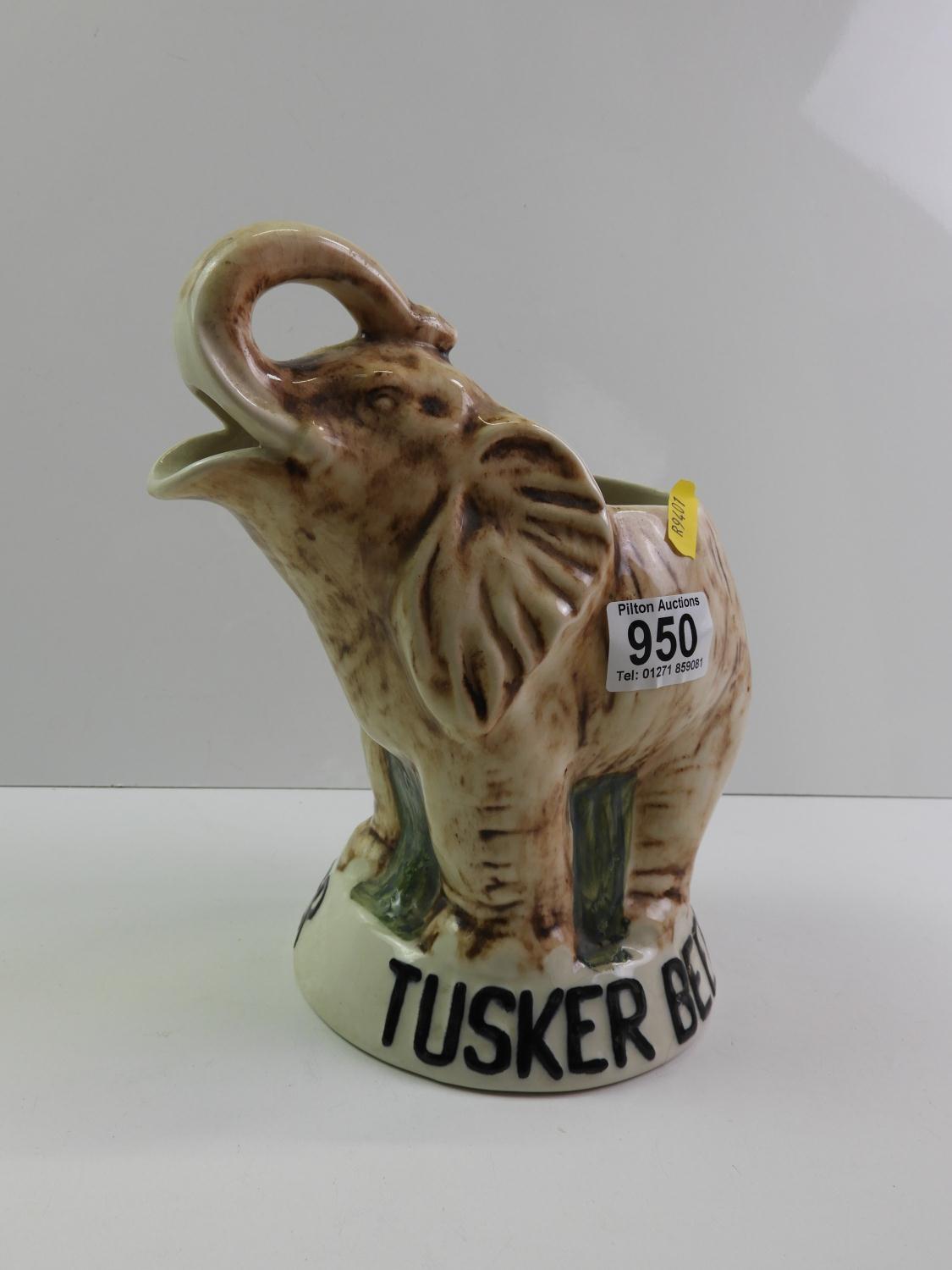 Tusker Beer Elephant Water Jug