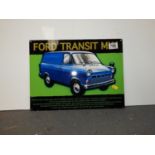 Metal Sign - Ford Transit