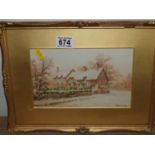 Gilt Framed Watercolour