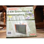 2KW Greenhouse Heater