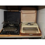 1950's Typewriter and 1919 Typewriter