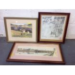 3x Framed Prints - One Barnstaple