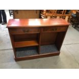 Reproduction Bookcase with Two Drawers