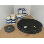 Blue and White China, Slate Place Mats etc