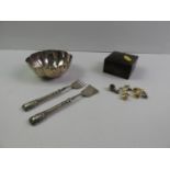 Trinket Box and Silver Plated Bowl etc