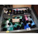 Large Quantity of Artists Acrylic Paints and New Daler Rowney Oil Paint Set