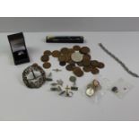 Quantity of Collectables - Pen, Ring and Coins etc